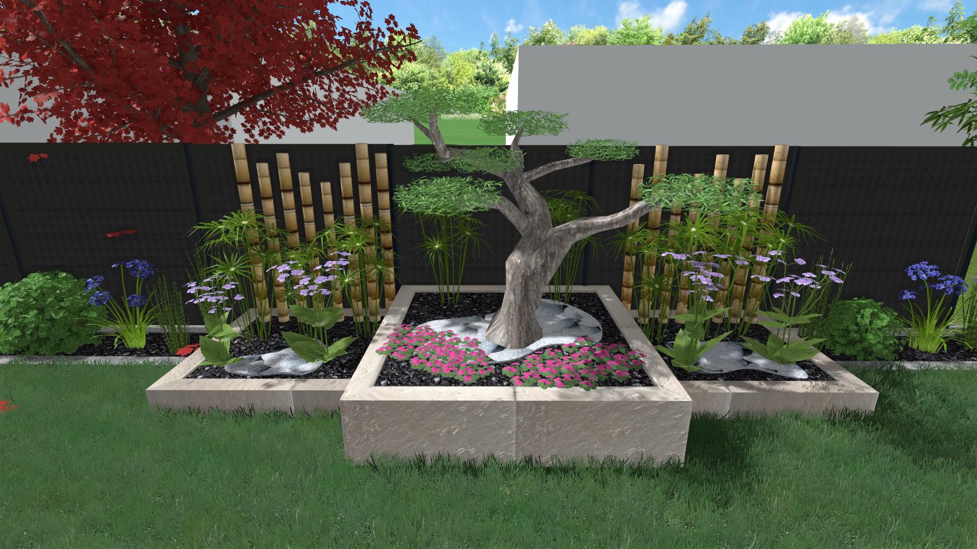 Projet 3D - Aménagement jardin