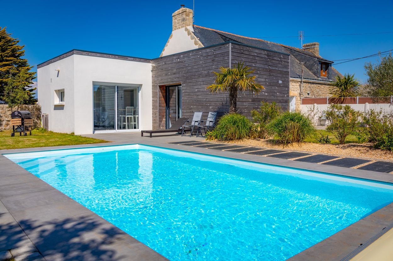 Réalisation d'une piscine dans le secteur d'erdeven