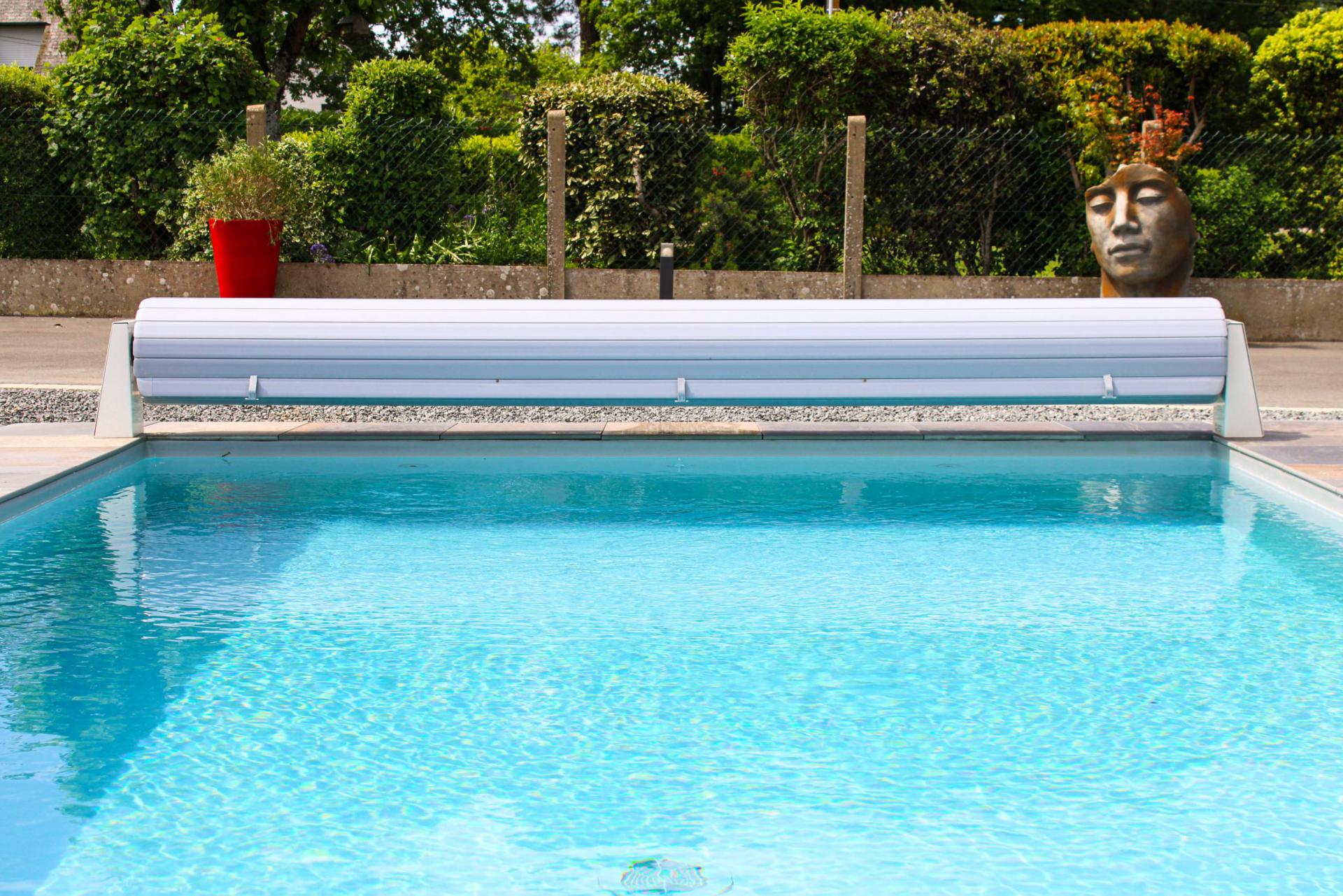 PISCINE 8 x 4m, SAINT-JACUT-LES-PINS, MORBIHAN PAR DAVID PAYSAGE