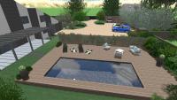 Projet 3D - Aménagement jardin